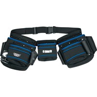 Draper Expert Heavy Duty Nylon Double Tool Pouch with Belt