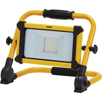 Draper SMD LED 10W Rechargeable Folding Site Work Light Draper SMD LED 10W Rechargeable Folding Site Work Light