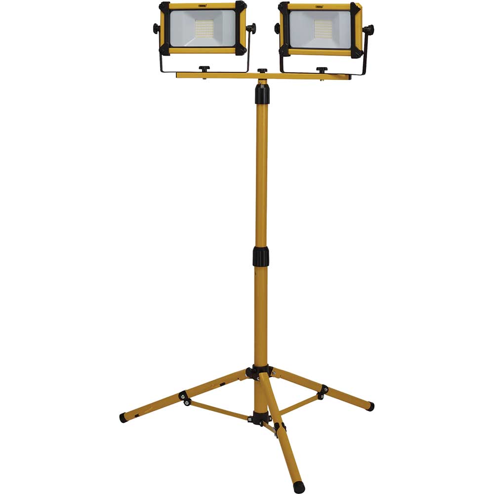 Draper Light Smd Led Twin Tripod Site Watt 240V Size 10