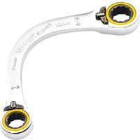 Draper Expert Hi Torq Double Ring Ratchet Half Moon Spanner Draper Expert Hi Torq Double Ring Ratchet Half Moon Spanner