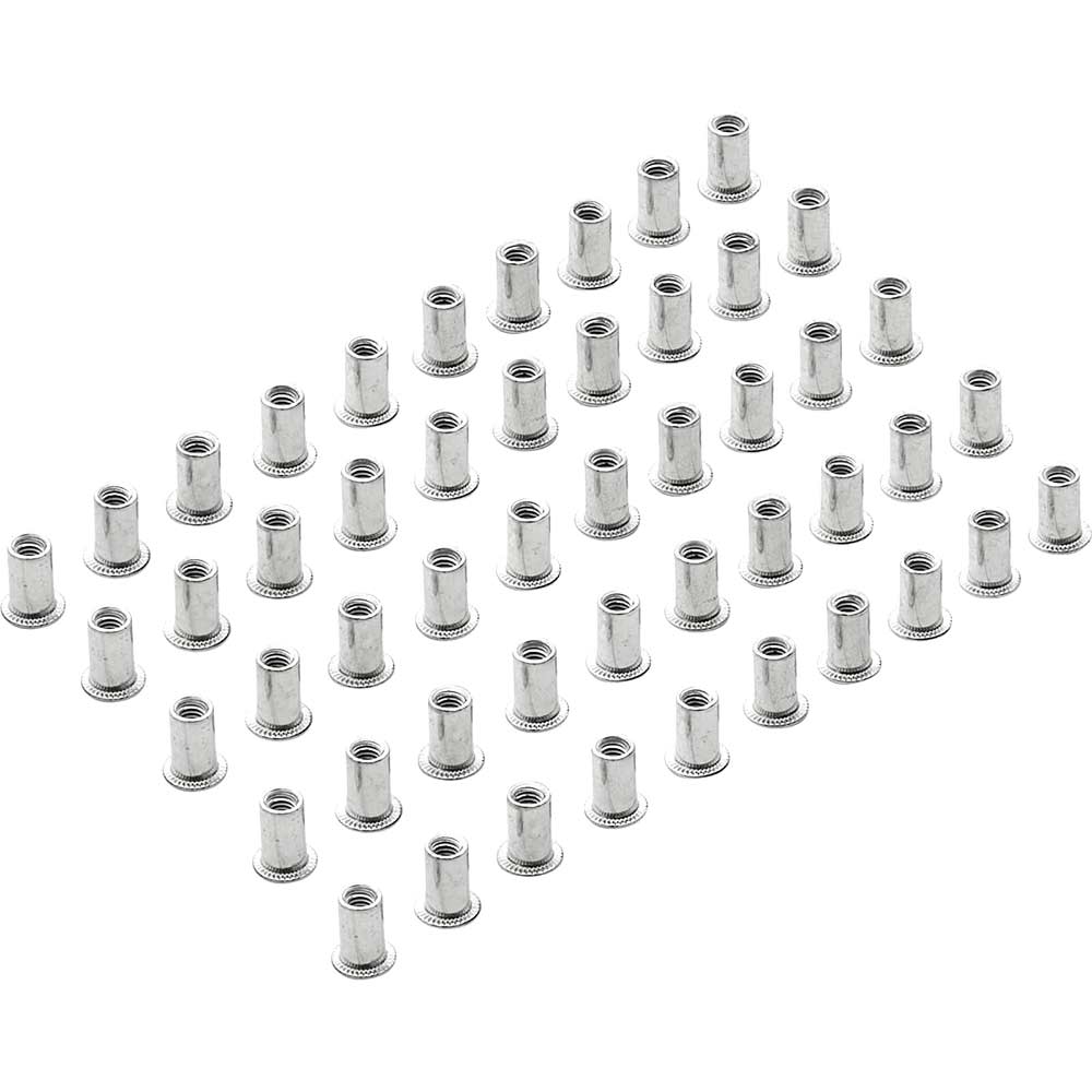 Draper Zinc Plated Threaded Insert Rivet Nuts Size 1