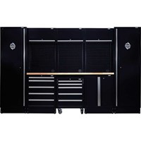 Bunker 16 Piece Hardwood Worktop Modular Storage System