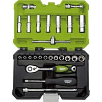 Draper Expert 25 Piece 1/4" Drive Socket Set Metric Draper Expert 25 Piece 1/4" Drive Socket Set Metric