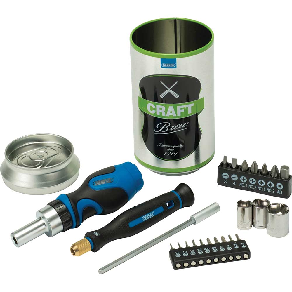 Draper Craft Brew Beer Can Screwdriver Set Size 1