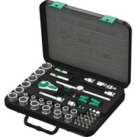 Wera 8100 SB2 Zyklop 43 Piece 3/8" Drive Socket Set