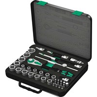 Wera 8100 SC2 Zyklop 37 Piece 1/2" Drive Socket Set Wera 8100 SC2 Zyklop 37 Piece 1/2" Drive Socket Set