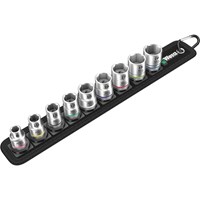 Wera 9 Piece 3/8 Drive Zyklop Socket Set