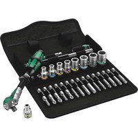 Wera 8100 Zyklop 28 Piece 1/4" Drive Socket and Bit Set Wera 8100 Zyklop 28 Piece 1/4" Drive Socket and Bit Set