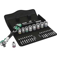 Wera 8100 SB6 Zyklop 29 Piece 3/8" Drive Socket and Bit Set Wera 8100 SB6 Zyklop 29 Piece 3/8" Drive Socket and Bit Set