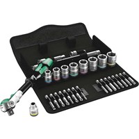 Wera 8100 SB9 Zyklop 29 Piece 3/8" Drive Socket and Bit Set Wera 8100 SB9 Zyklop 29 Piece 3/8" Drive Socket and Bit Set