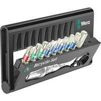 Wera Zyklop 10 Piece Bicycle Screwdriver Bit Set and Ratchet Wera Zyklop 10 Piece Bicycle Screwdriver Bit Set and Ratchet