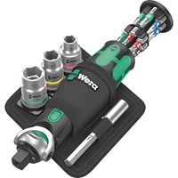 Wera 8009 Zyklop Pocket Set 2 Combination Ratchet, Socket and Bit Set Wera 8009 Zyklop Pocket Set 2 Combination Ratchet, Socket and Bit Set