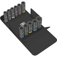 Wera 8790 C Impaktor 11 Piece 1/2" Drive Deep Hexagon Socket Set