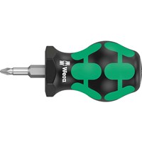 Wera 350 Stubby Pozi Screwdriver