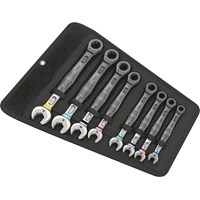 Wera 8 Piece Joker Ratchet Combination Spanner Set Imperial Wera 8 Piece Joker Ratchet Combination Spanner Set Imperial