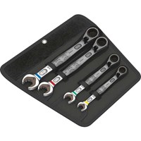 Wera 4 Piece Joker Combination Ratchet Spanner Set Wera 4 Piece Joker Combination Ratchet Spanner Set