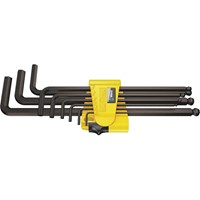 Wera 9 Piece BlackLaser Hex Plus Key Set Imperial