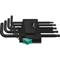 Wera 9 Piece BlackLaser Torx Key Set