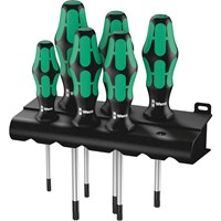 Wera 6 Piece Kraftform Plus 367/6 Torx Screwdriver Set
