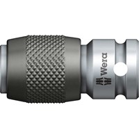 Wera 784A/1 1/4" Square Drive to 1/4" Hex Screwdriver Bit Holder