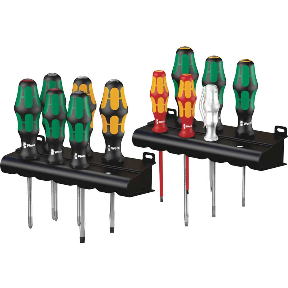 Wera Piece Kraftform Plus Screwdriver Set Size 12
