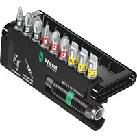 Wera 10 Piece Bit-Check BiTorsion Screwdriver Bit and Holder Set Wera 10 Piece Bit-Check BiTorsion Screwdriver Bit and Holder Set