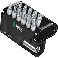 Wera 12 Piece Bit-Check Wood Screwdriver Bit Set Wera 12 Piece Bit-Check Wood Screwdriver Bit Set