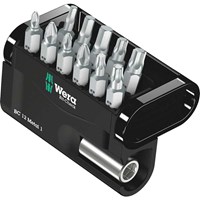 Wera 6 Piece Bit-Check Screwdriver Bit and Holder Set Wera 6 Piece Bit-Check Screwdriver Bit and Holder Set