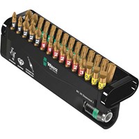 Wera 30 Piece Bit-Check Diamond Bitorsion Screwdriver Bit and Holder Set Wera 30 Piece Bit-Check Diamond Bitorsion Screwdriver Bit and Holder Set