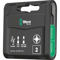 Wera Bit-Box Bi-Torsion Extra Hard Pozi Screwdriver Bits Wera Bit-Box Bi-Torsion Extra Hard Pozi Screwdriver Bits