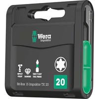 Wera Bit-Box Impaktor Torx Screwdriver Bits Wera Bit-Box Impaktor Torx Screwdriver Bits