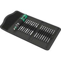 Wera 17 Piece Kraftform Kompakt Screwdriver Bit Set