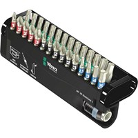 Wera 30 Piece Stainless Steel Torsion Screwdriver Bit Set Wera 30 Piece Stainless Steel Torsion Screwdriver Bit Set
