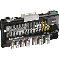 Wera 39 Piece Tool Check Screwdriver Bit and Socket Set Wera 39 Piece Tool Check Screwdriver Bit and Socket Set