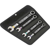 Wera 4 Piece Joker Ratchet Combination Spanner Set Imperial Wera 4 Piece Joker Ratchet Combination Spanner Set Imperial