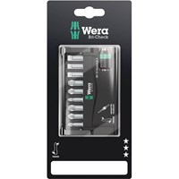 Wera 10 Piece Bit-Check Torsion Screwdriver Bit and Holder Set Wera 10 Piece Bit-Check Torsion Screwdriver Bit and Holder Set