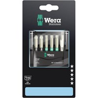 Wera 6 Piece Stainless Steel Screwdriver Bit Set Wera 6 Piece Stainless Steel Screwdriver Bit Set