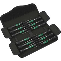 Wera 12 Piece Kraftform Micro Precision Screwdriver Set Wera 12 Piece Kraftform Micro Precision Screwdriver Set