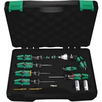 Wera 7443/12 Tyre Pressure Control System Assembly Tool Kit