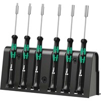 Wera 6 Piece 2069/6 Nutspinner Screwdriver Set Wera 6 Piece 2069/6 Nutspinner Screwdriver Set