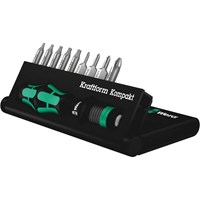 Wera 10 Piece Kraftform Kompakt 12 Screwdriver Bit Set