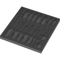 Wera Empty Foam Insert Tray for 9710 Screwdriver Set