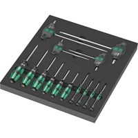 Wera 9712 14 Piece Torx Screwdriver Set in Foam Insert Tray