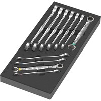Wera 6000 Joker 11 Piece Combination Spanner Set 1 in Foam Insert Tray Wera 6000 Joker 11 Piece Combination Spanner Set 1 in Foam Insert Tray