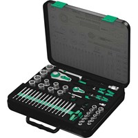 Wera 8100 SA/SC2 Zyklop 43 Piece 1/4" and 1/2" Drive Ratchet Set