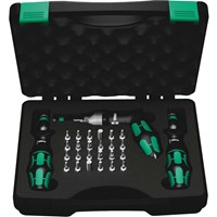 Wera 7445/46/47 Torque Screwdriver and Bit Set Imperial