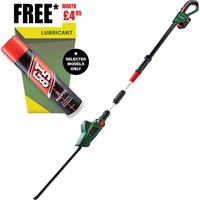 Bosch UNIVERSALHEDGEPOLE P4A 18v Cordless Telescopic Pole Hedge Trimmer 430mm Bosch UNIVERSALHEDGEPOLE P4A 18v Cordless Telescopic Pole Hedge Trimmer 430mm
