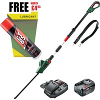 Bosch UNIVERSALHEDGEPOLE P4A 18v Cordless Telescopic Pole Hedge Trimmer 430mm