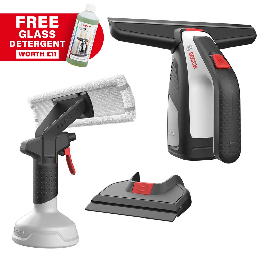 Bosch GLASSVAC 3.6v Cordless Window Cleaner Vacuum Window Vacs