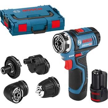 Bosch GSR 12 V-15 FC Cordless Flexiclick Drill Driver Drill Drivers